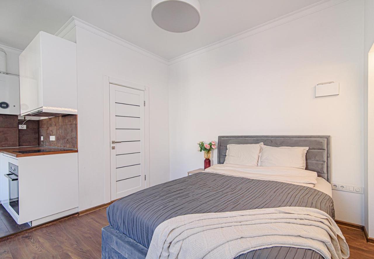 דירות Welcoming Studio In Historic Vilnius With Free Parking By Urban Rent מראה חיצוני תמונה