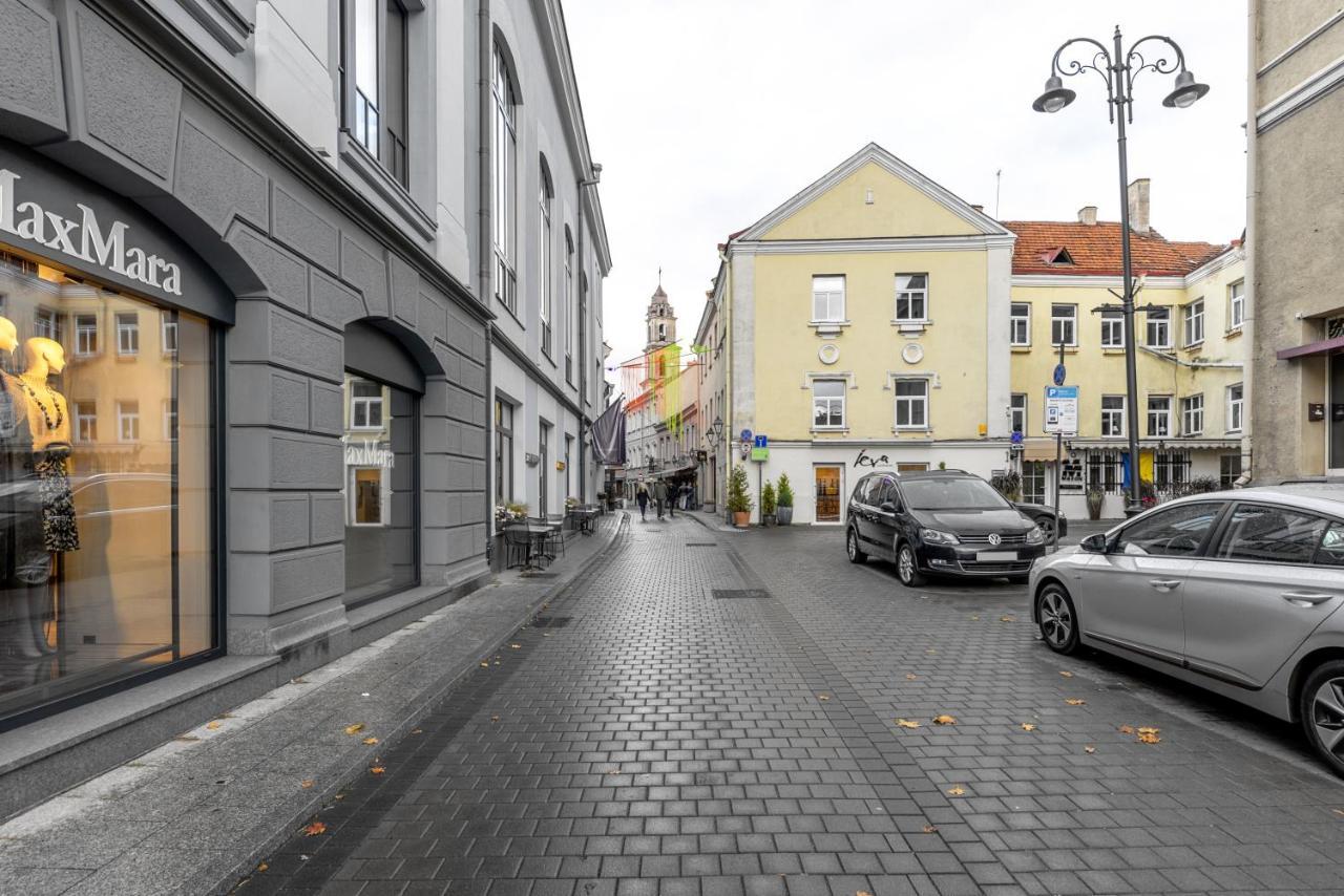 דירות Welcoming Studio In Historic Vilnius With Free Parking By Urban Rent מראה חיצוני תמונה